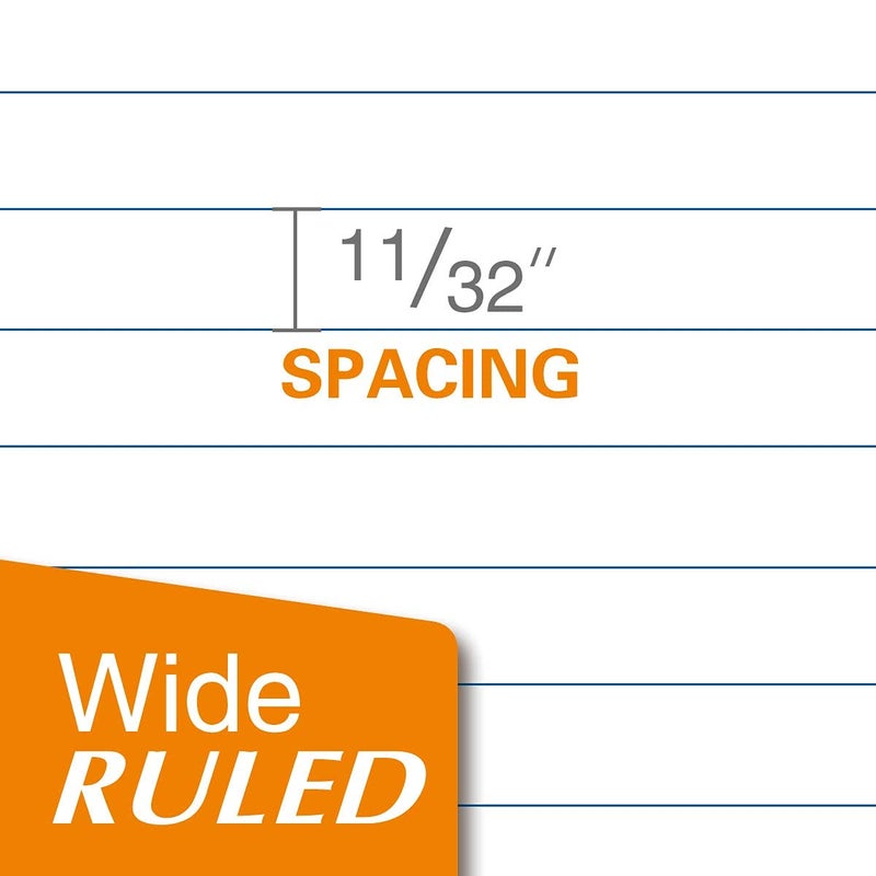 KAISA Composition Notebooks With Lined Paper, College Ruled 9-3/4" x 7-1/2" Comp Books Writing Journals Notebook, 4pads, C10001C - Image 3